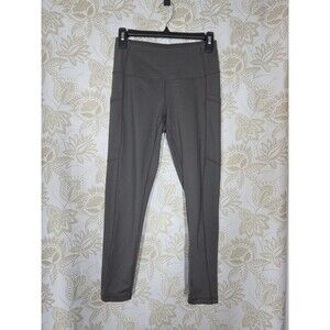 Z By Zella Daily High Waist Ribbed Pocket Leggings SMALL EUC Gym Yoga Workout
